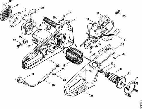B-Electric motor E 220 C