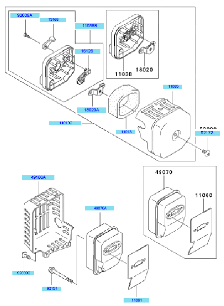 Air Filter & Muffler