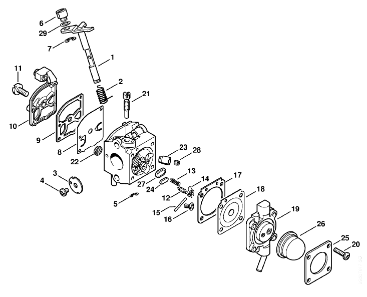 Carburetor C1Q-S55 BG 55