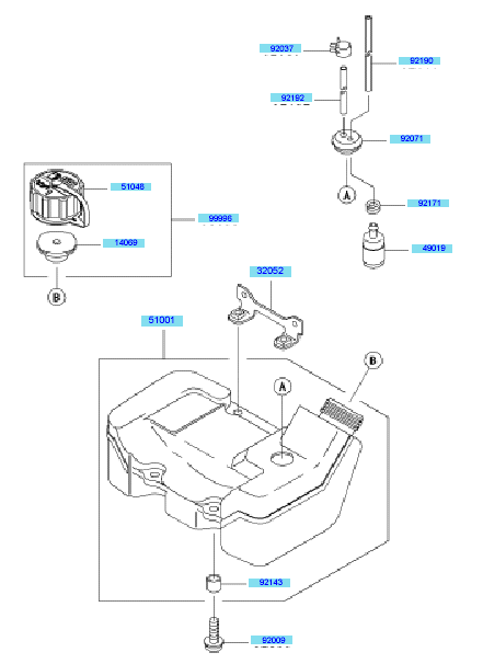 Fuel Tank & Fuel Valve