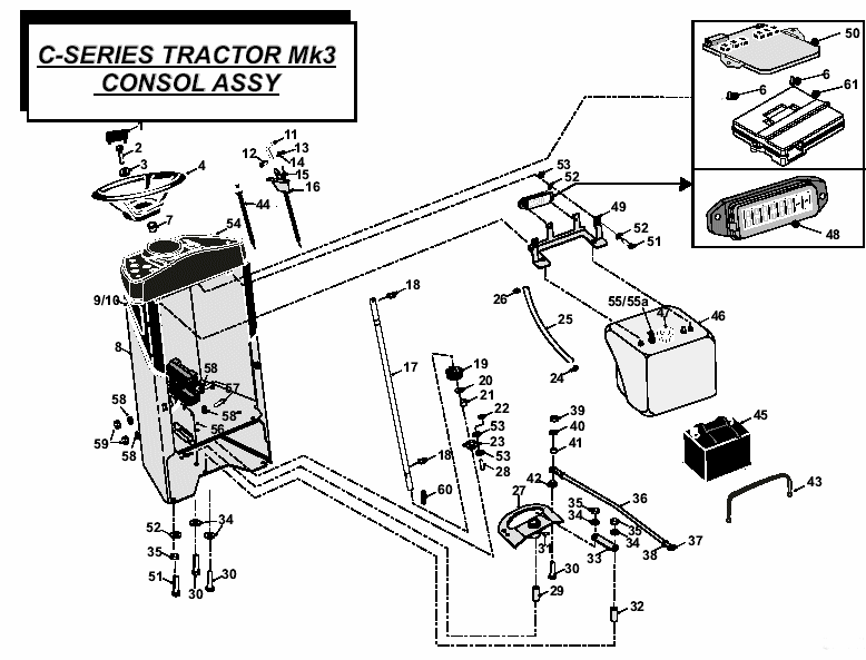 MK3 Consol Assembly