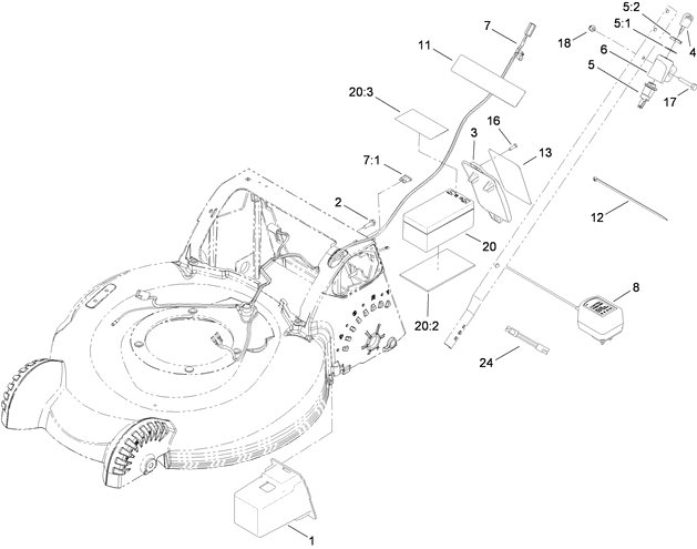 Battery & Electrical Assembly