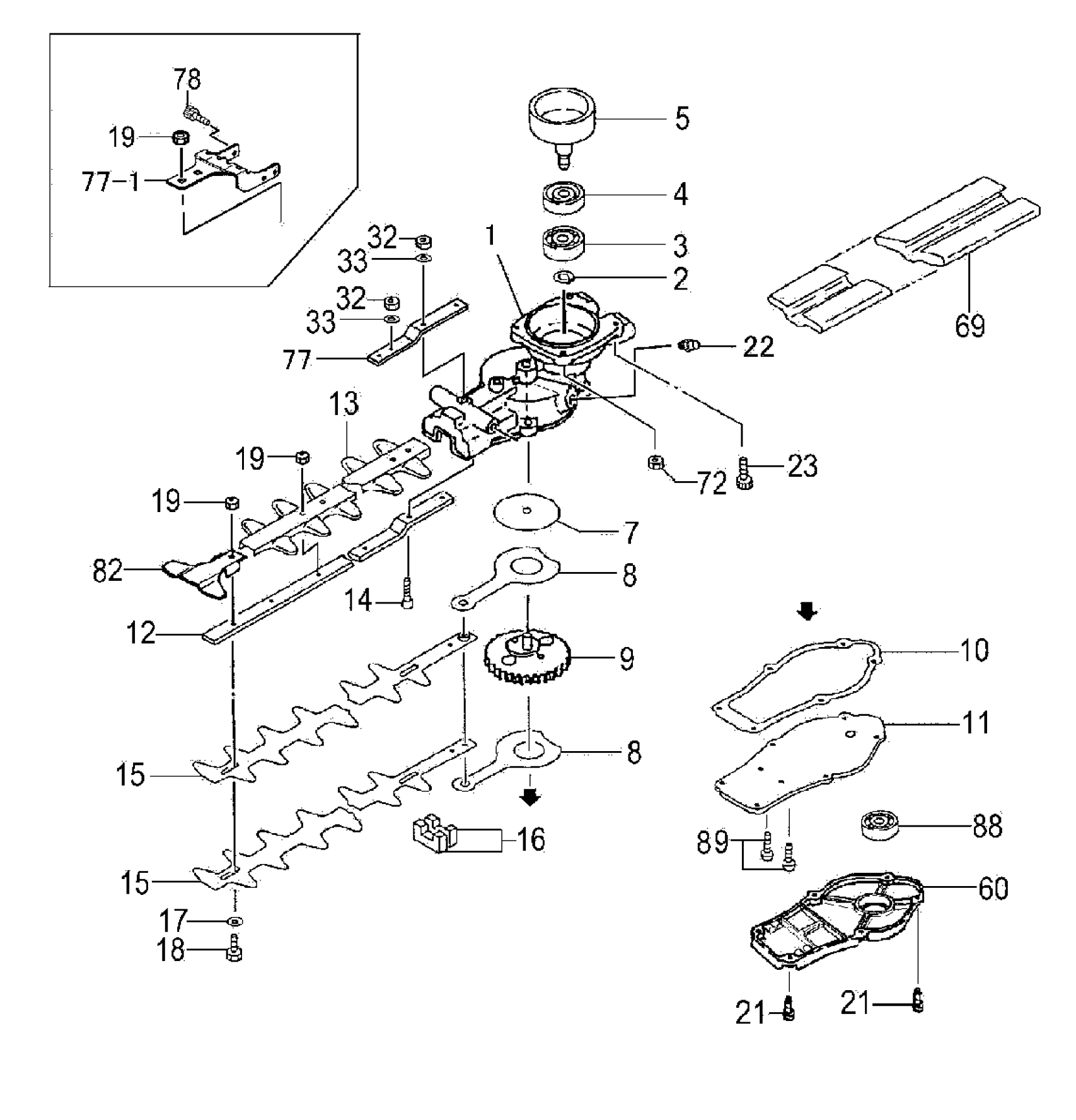 GEAR CASE/BLADE