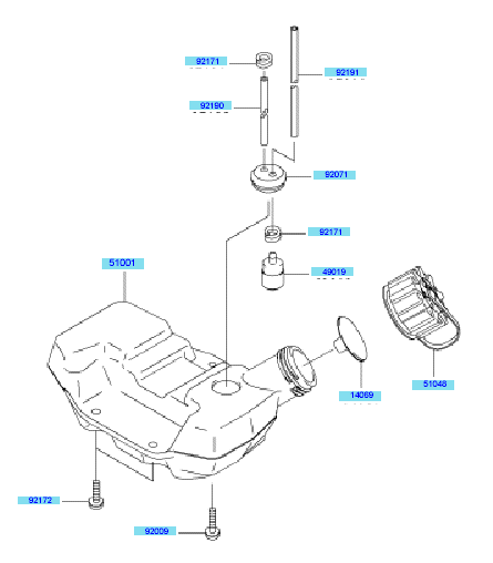 Fuel Tank - Fuel Valve