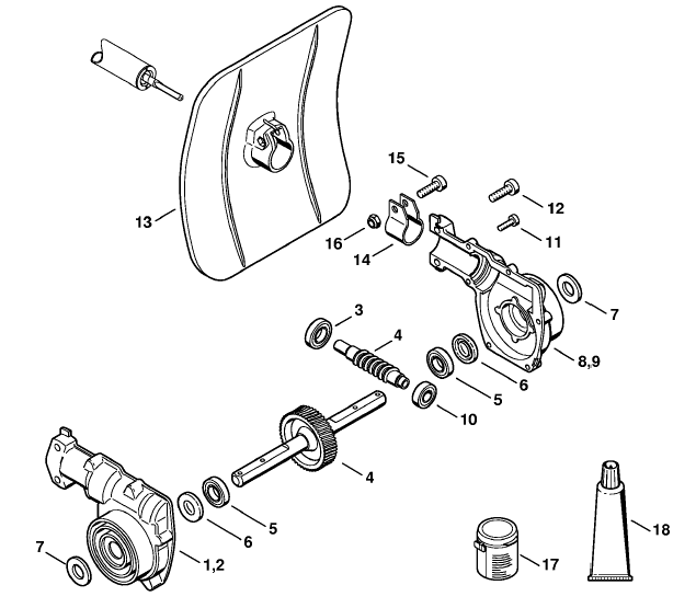 BF-KM Gear head
