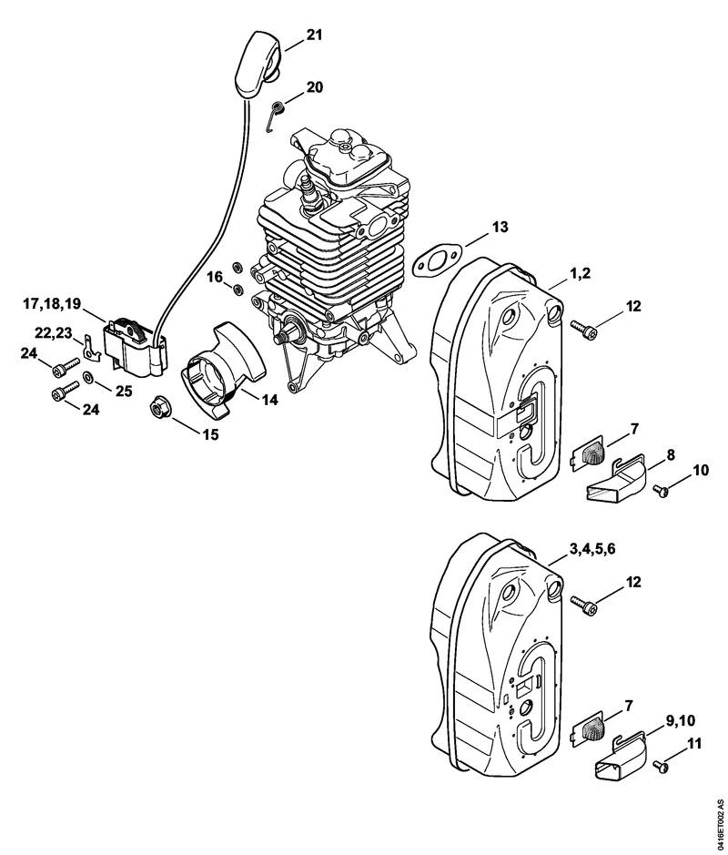 C MUFFLER & IGNITION