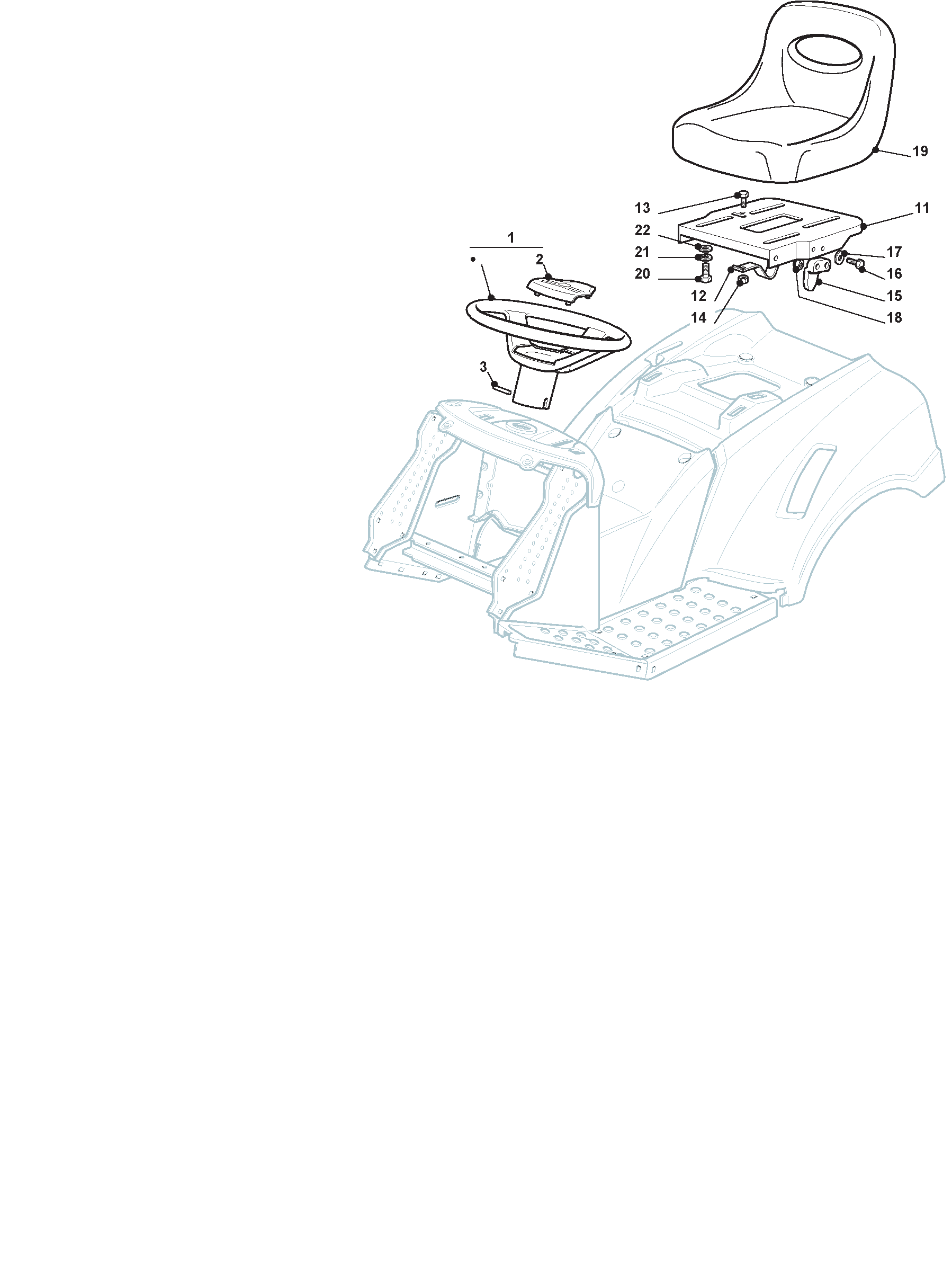 Seat & Steering Wheel