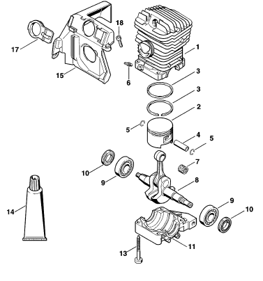 Cylinder MS 290