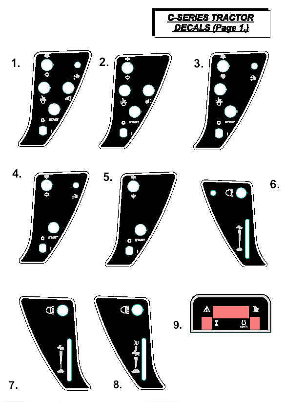 Decals List 1