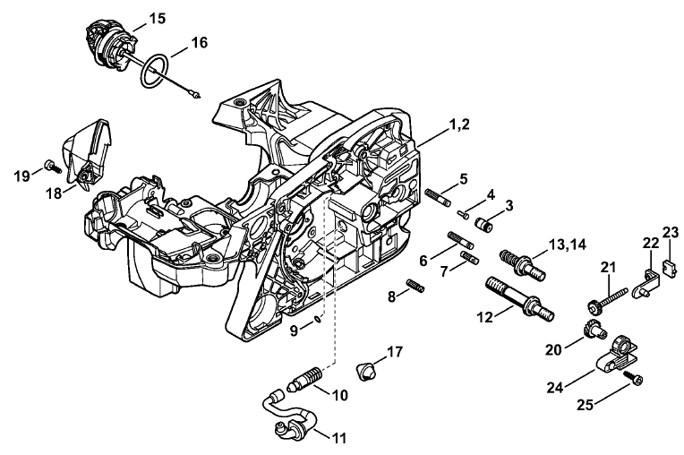 Engine housing