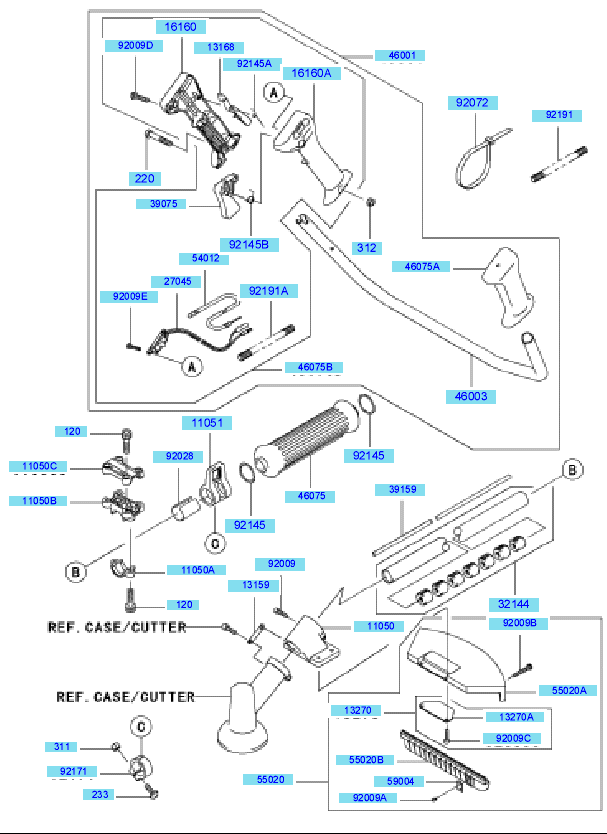 Pipe/ Handle/ Guard