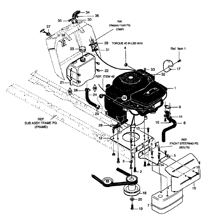 Engine & Control Assembly