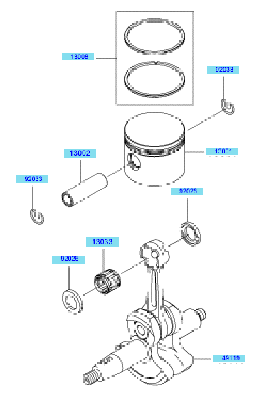 Piston & Crankshaft
