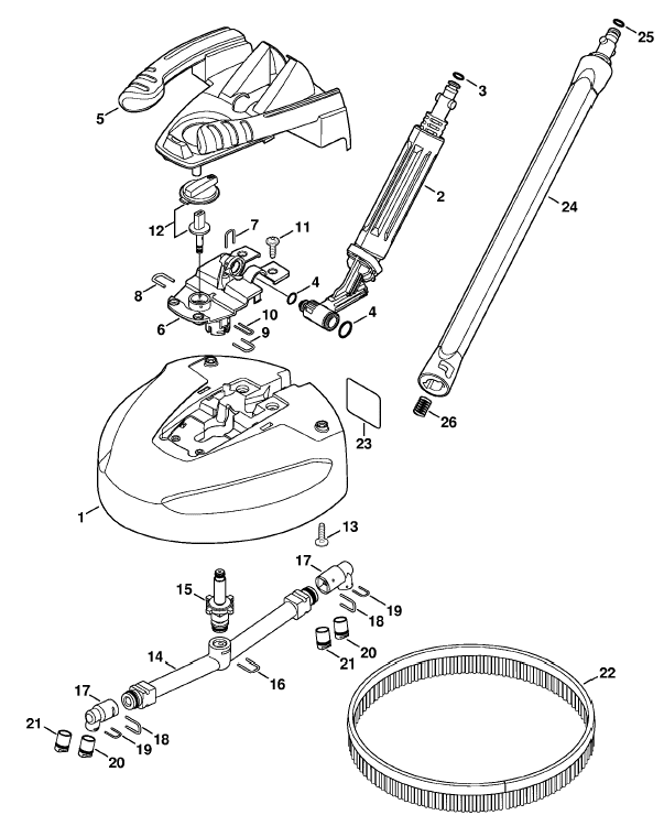 Patio Cleaner RA 101