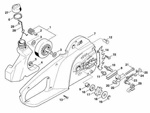 Handle housing