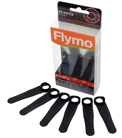 Flymo PLASTIC BLADES FLY013 6 PACK