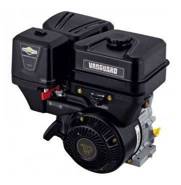 Briggs & Stratton Vanguard 10HP OHV Engine - Crankshaft = 25.4mm (1") x 92.86mm (3 21/32") - Variable Speed