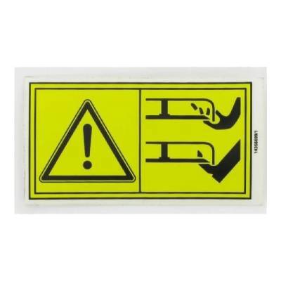 Mountfield Cutting Deck Danger Decal