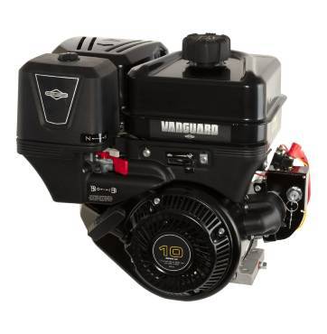Briggs & Stratton Vanguard 10 HP OHV Engine - Crankshaft = 25.4mm (1") x 92.86mm (3 21/32") - Variable Speed - E/Start