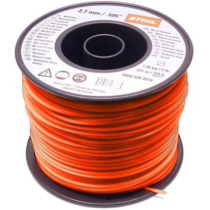 Stihl Line round � 2.7 mm x 208,0 m red
