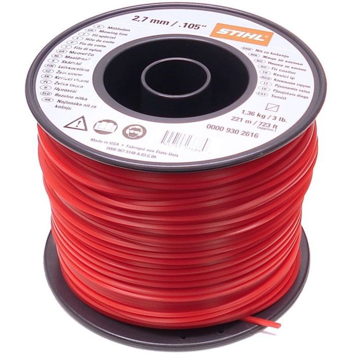 Stihl Line square � 2.7 mm x 347,0 m red