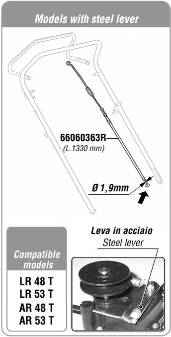 Oleo-Mac Cable - Traction