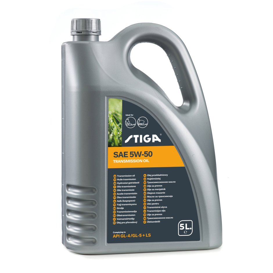 Stiga Transmission Oil -  SAE 5W-50 - 5L