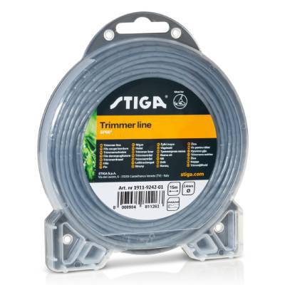 Stiga 2.4mm SP66 Quiet Trimmer Line 15m