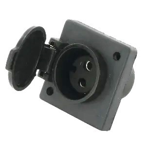 Castel / Twincut / Lawnking 2 Pole Female Connector - 387149302/0