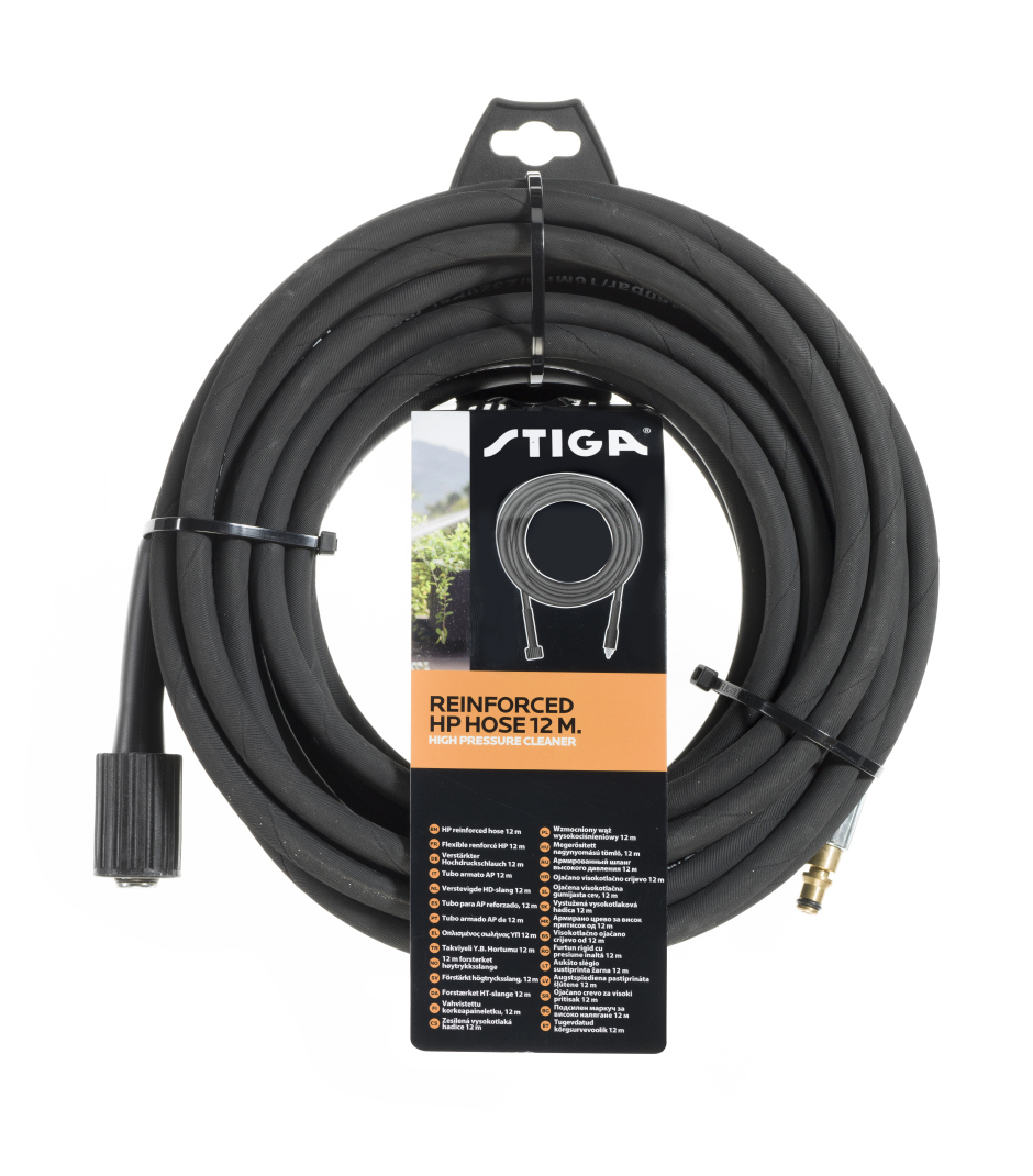 Stiga Reinforced Hp Hose 12M - 1500-9011-01