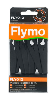 Flymo PLASTIC CUTTER BLADES FLY012 10 PACK