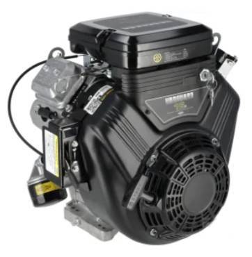 Briggs & Stratton Vanguard 18HP V-Twin OHV Engine - Crankshaft = 25.4mm (1") x 76mm (3") - Recoil and Electric Start