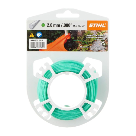 Stihl Line round quiet � 2.0 mm x 14,0 m green
