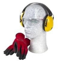 Oregon Safety Kit - Gloves, Earmuff and Glasses