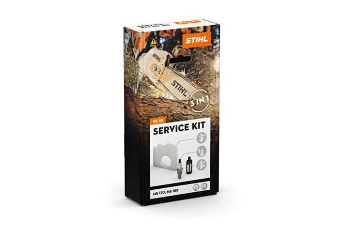 Stihl Service Kit 45 - For MS 170 and MS 180 (2-MIX)